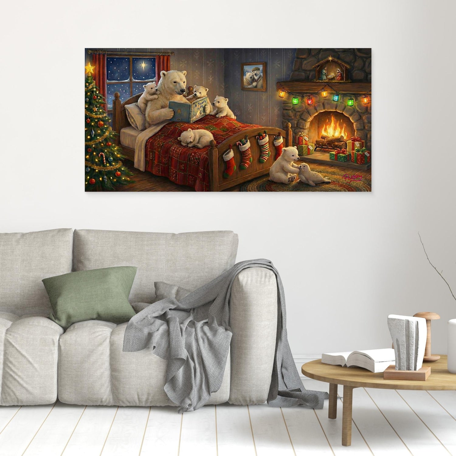 Polar Bears Christmas Bedtime Story