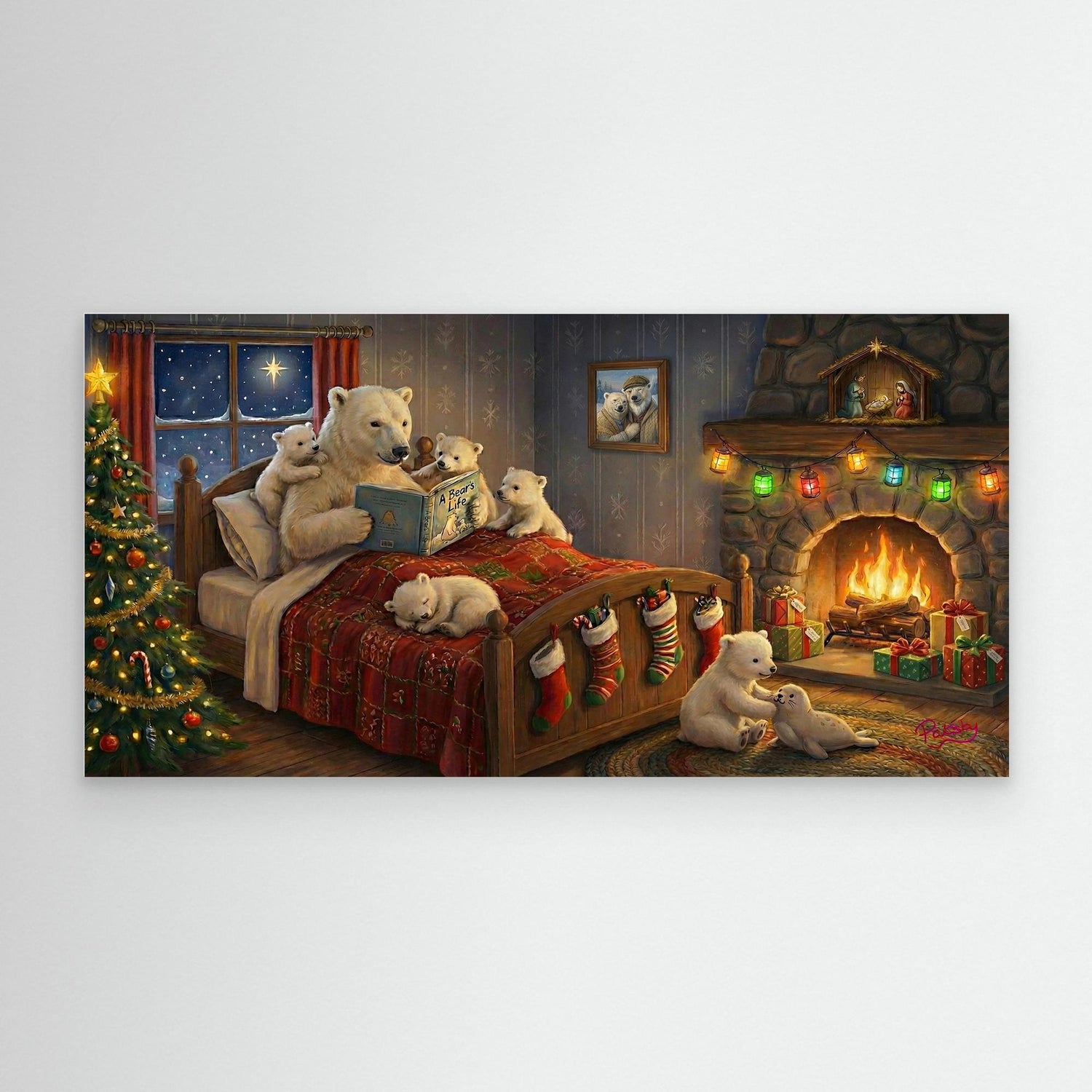 Polar Bears Christmas Bedtime Story